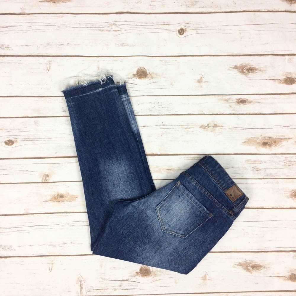 Life in Progress released hem jeans